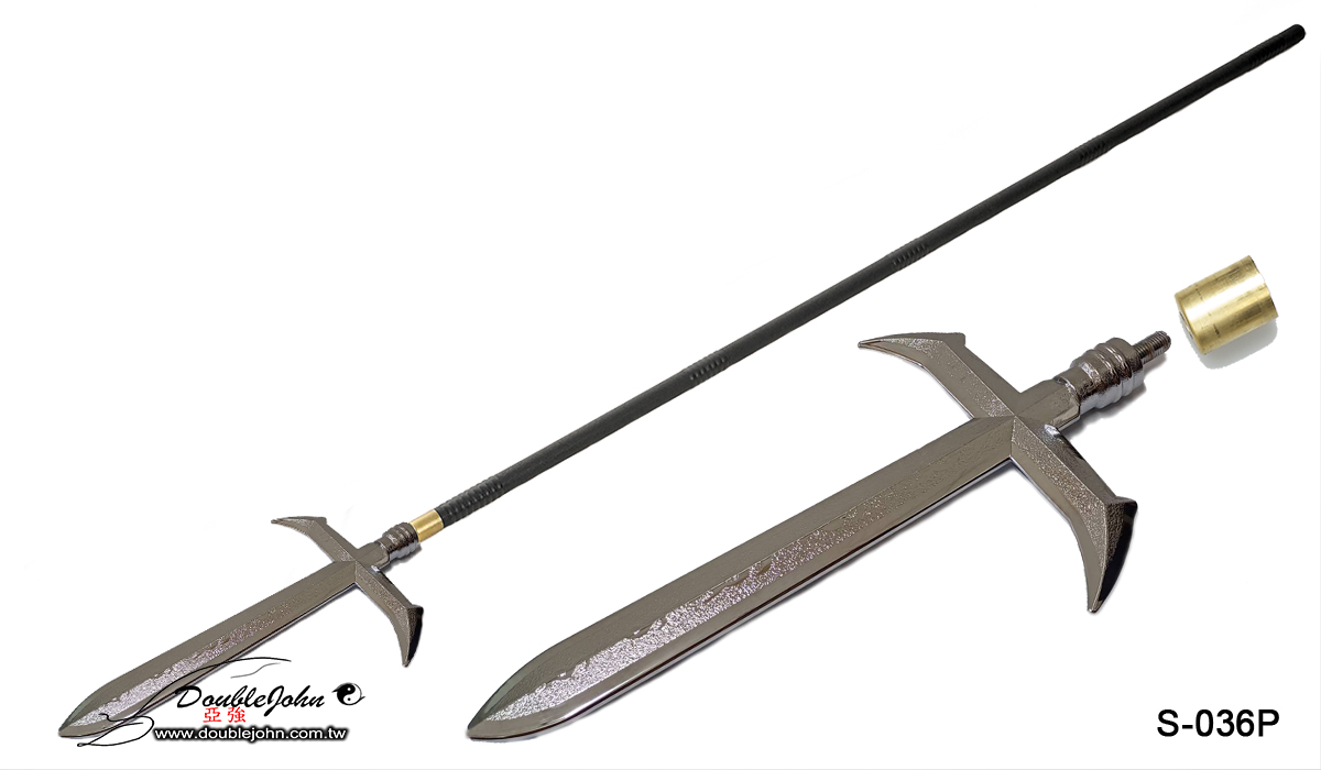 十文字槍 New Products for 2024/S-036P Spearhead-Japanese Cross Spear 日本